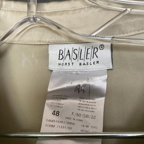 100% SILK BASLER LADIES BLOUSE - Picture 2 of 3